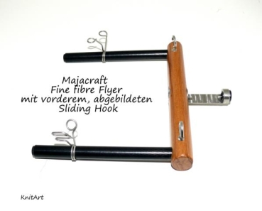 Majacraft Fine fibre Flyer mit Ceramic Inlay vorne